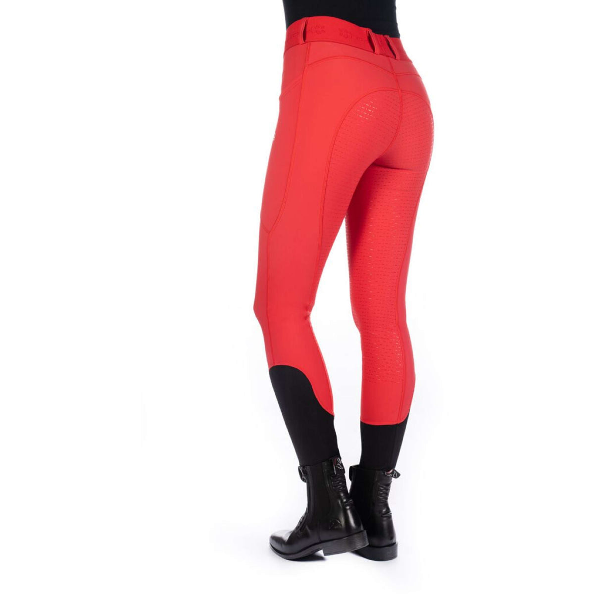 HKM Reitleggings Aruba Full Grip Rot