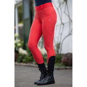 HKM Reitleggings Aruba Full Grip Rot