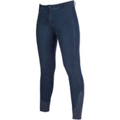 HKM Reithose Aruba Denim Full Grip Dunkelblau