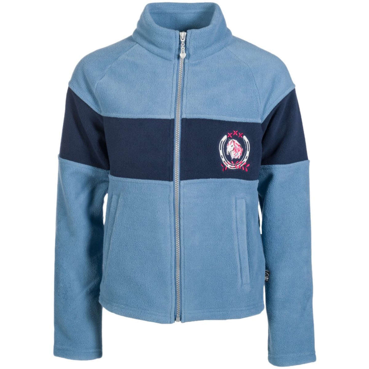 HKM Fleecejacke Aymee Rauchblau