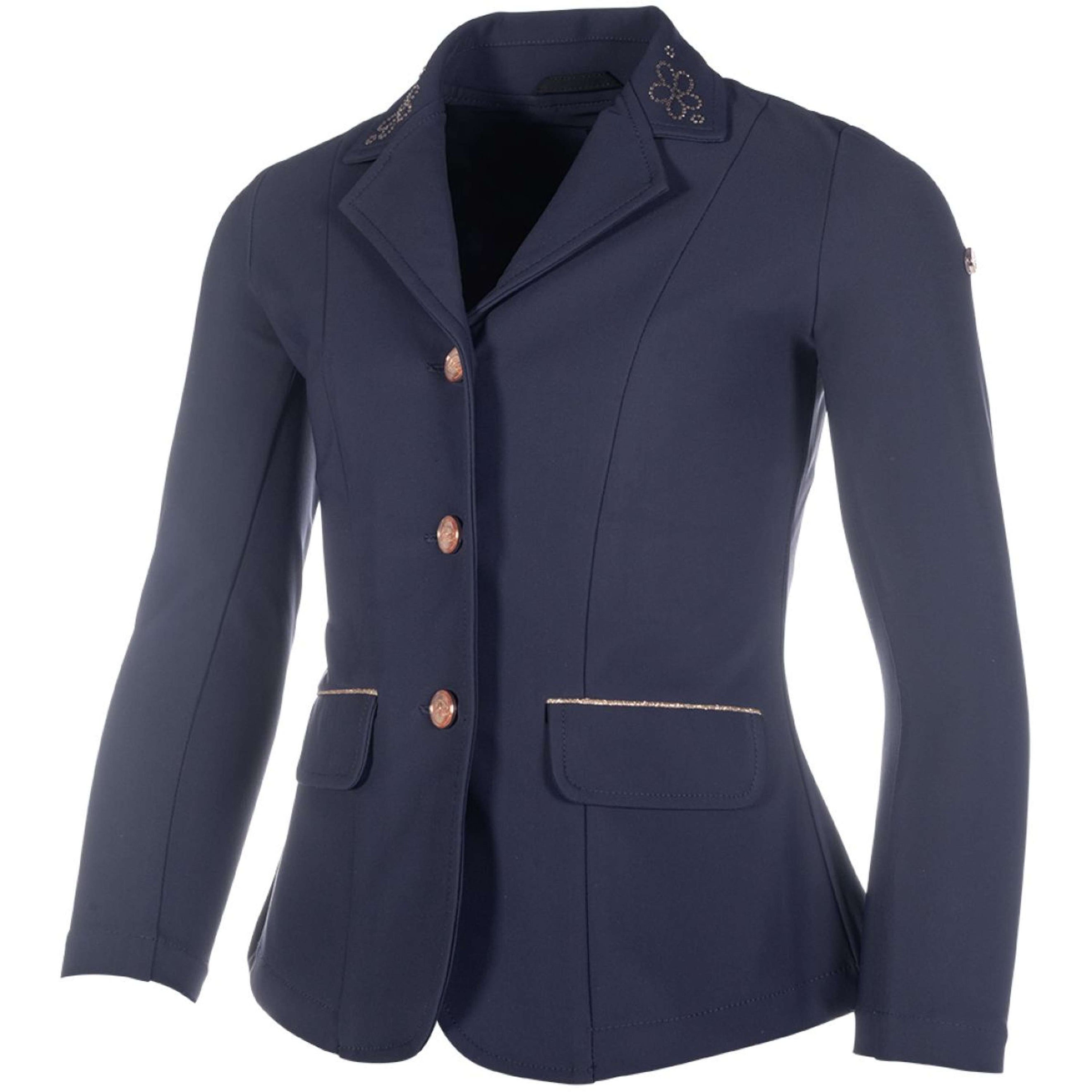 HKM Turnierjacket Flora Kinder Dunkelblau HKM Turnierjacket Flora Kinder Dunkelblau