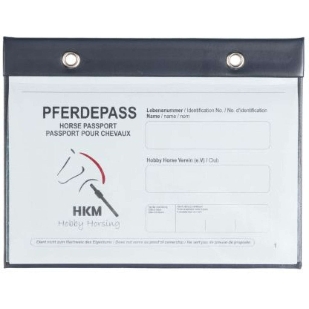 HKM Hobby Horsing Passporthalter Dunkelblau