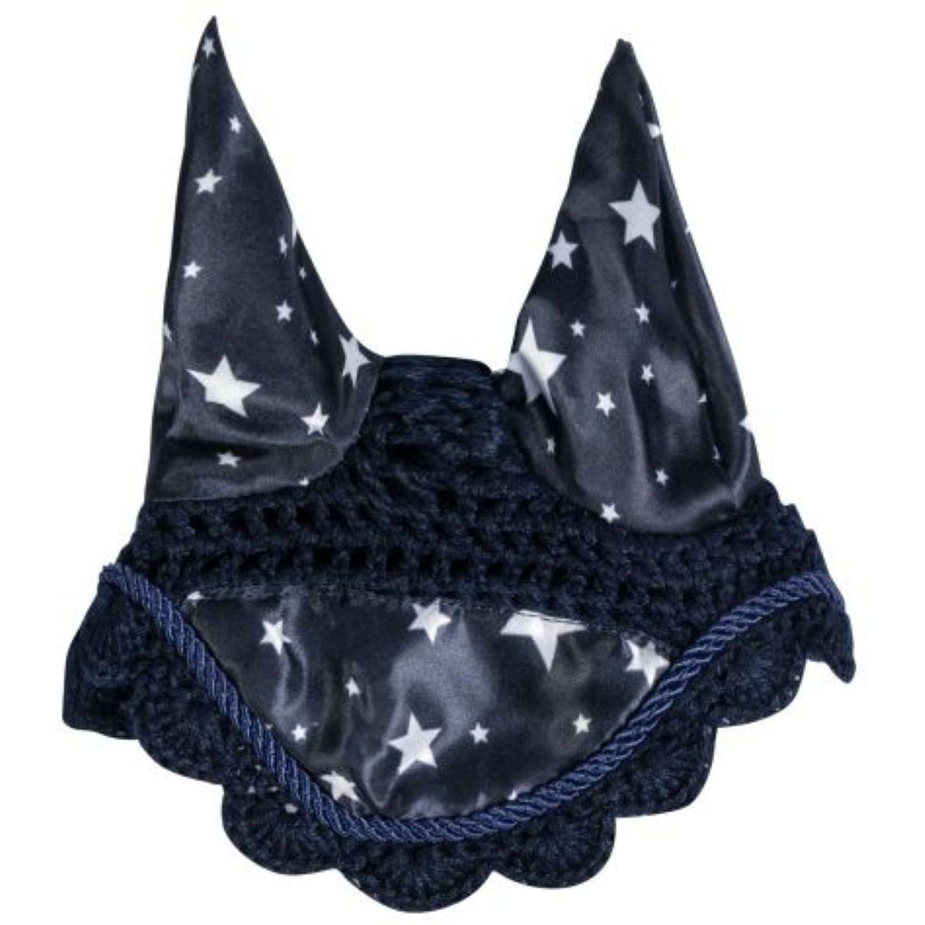 HKM Hobby Horsing Fliegenhaube Print Navy