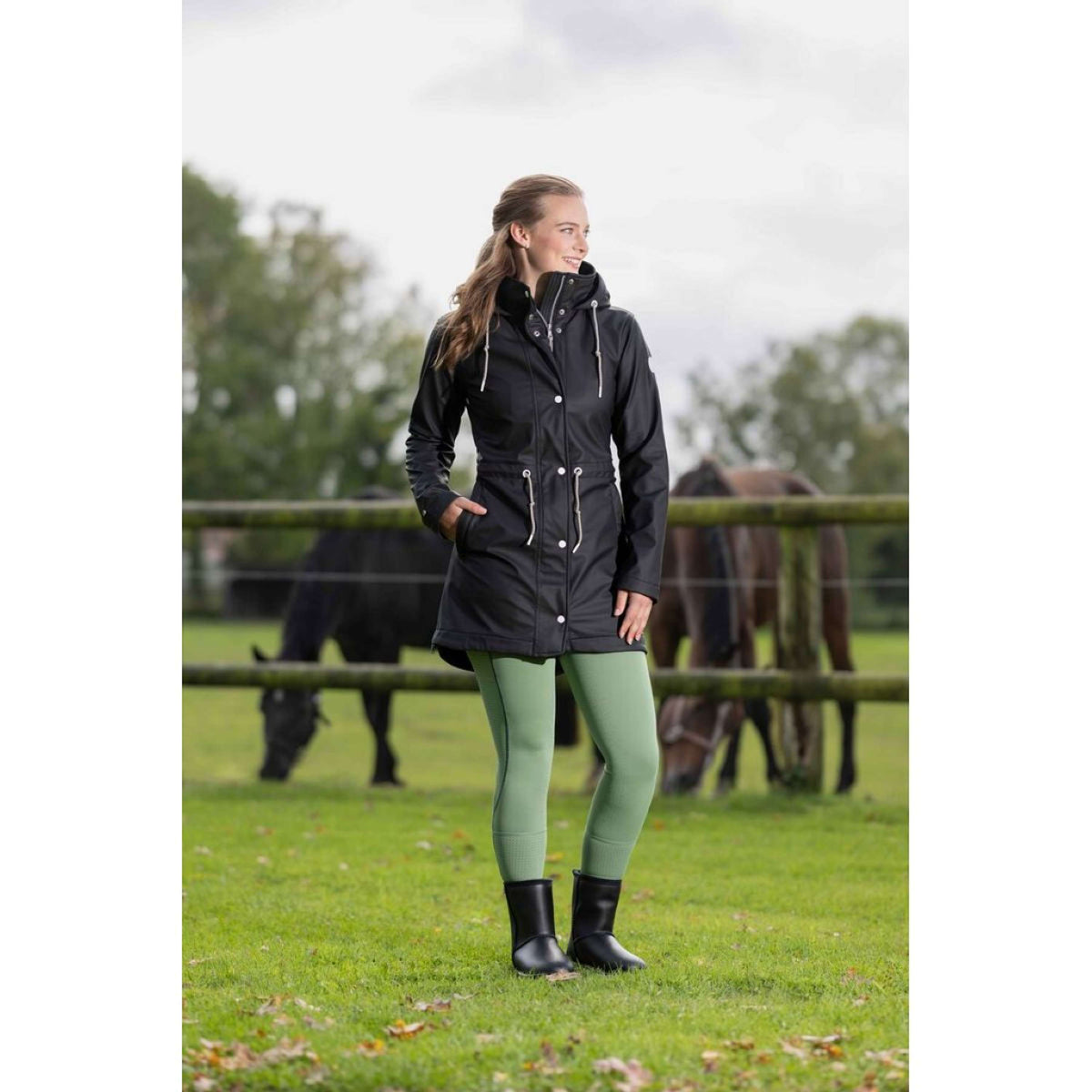 HKM Jacke Ohio Schwarz