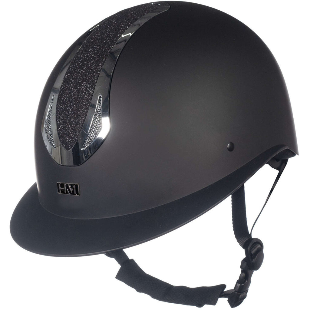 HKM Reithelm Illusion Schwarz/Silber