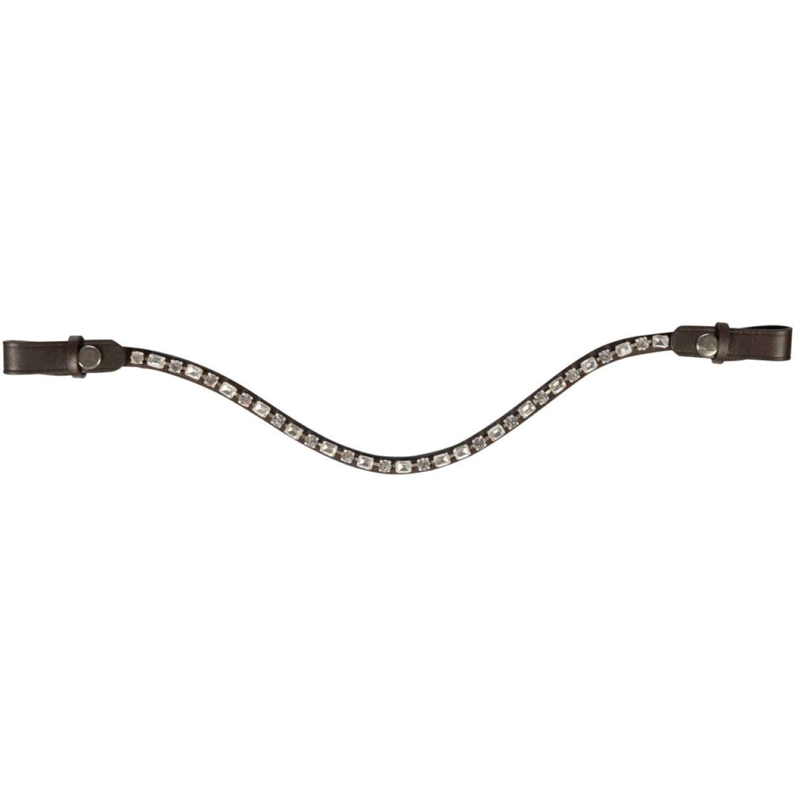 HKM Stirnriemen Amazing Braun/Silber HKM Stirnriemen Amazing Braun/Silber