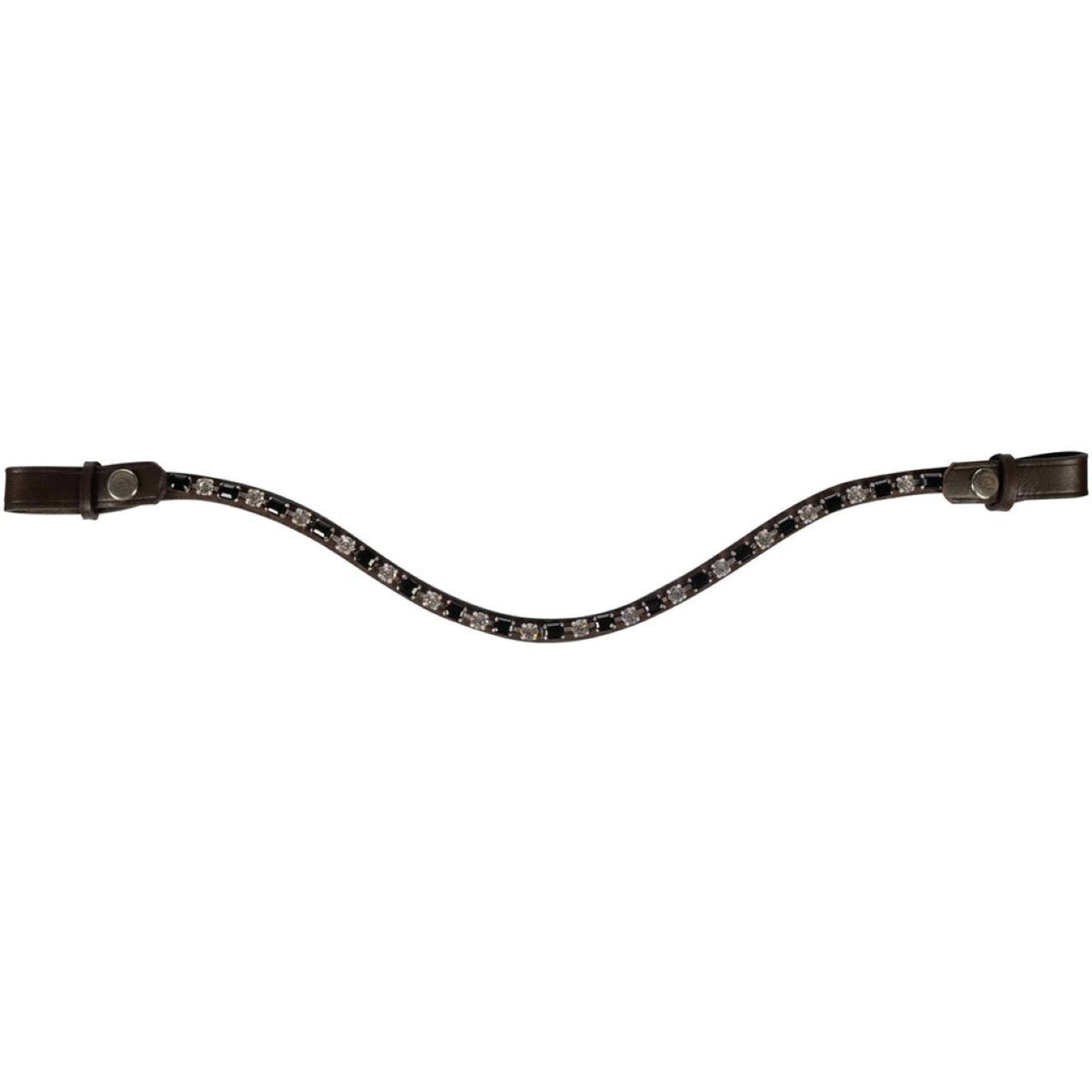 HKM Stirnriemen Amazing Braun/Schwarz