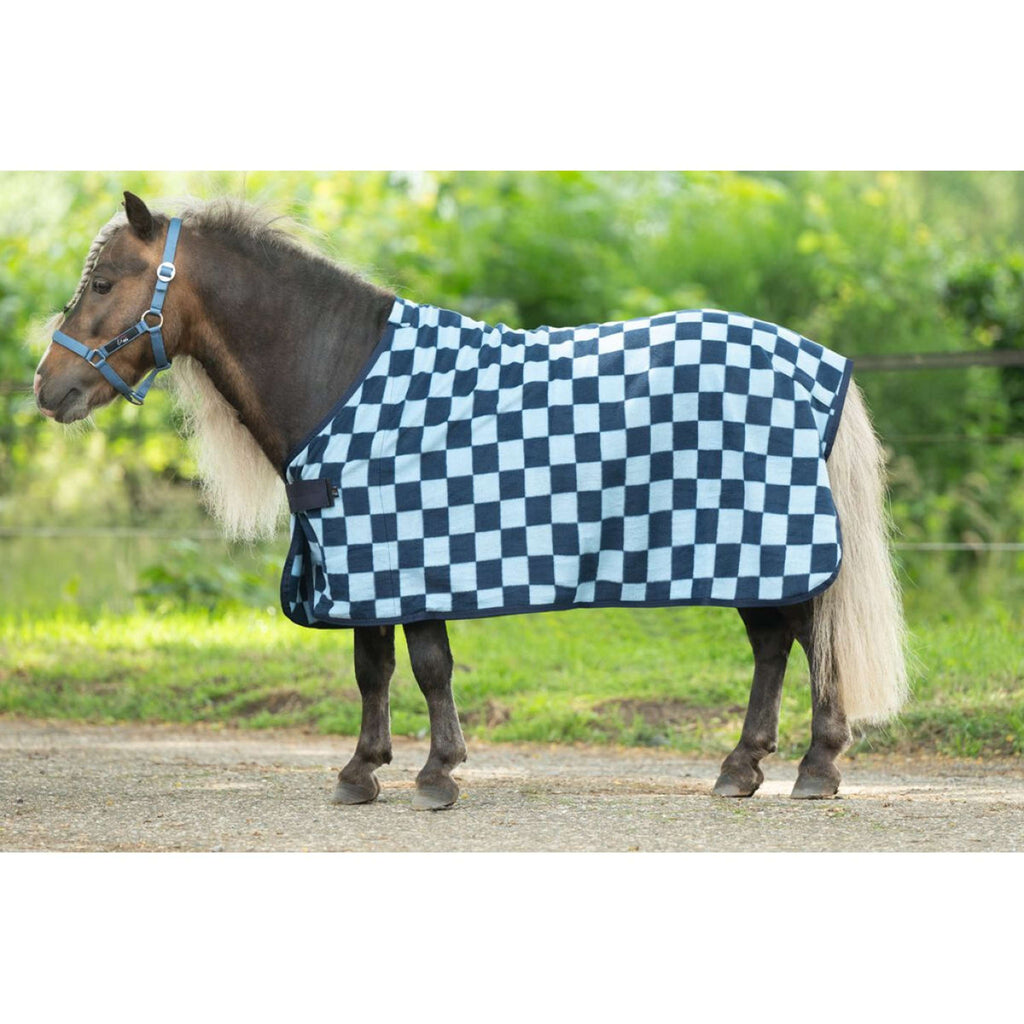 HKM Abschwitzdecke Henni Shetty Dunkel blau