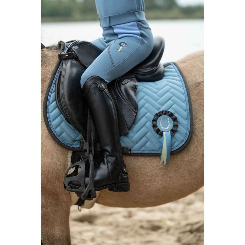 HKM Schabracke Nele Dressur Rauchblau
