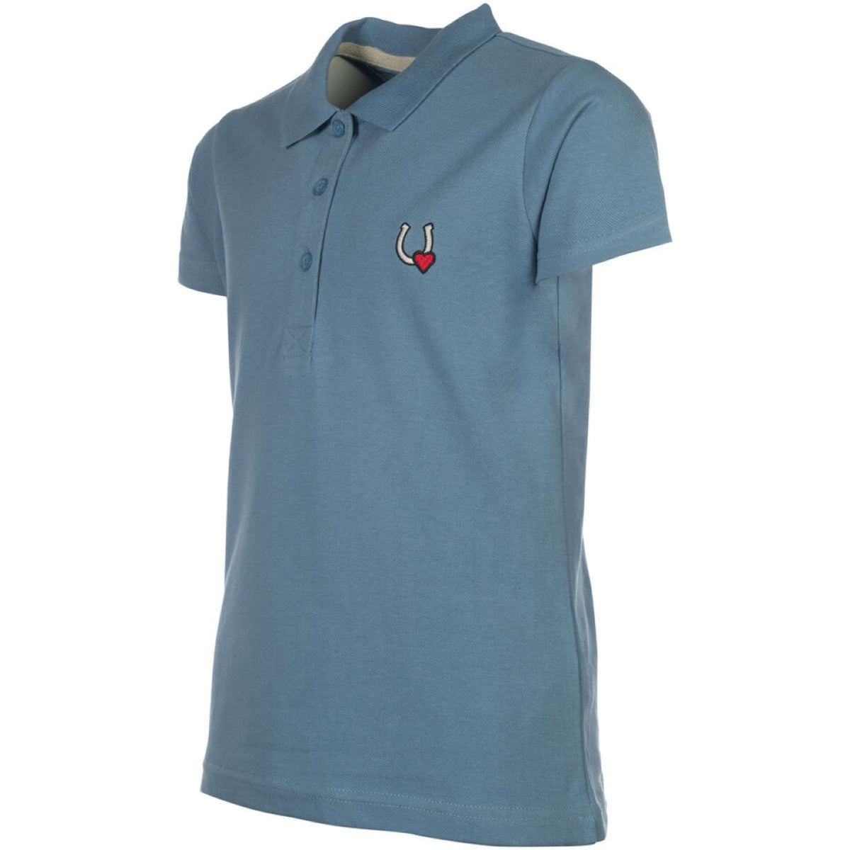 HKM Poloshirt Claire Rauchblau