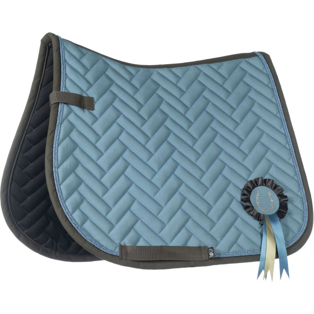 HKM Schabracke Nele Dressur Rauchblau