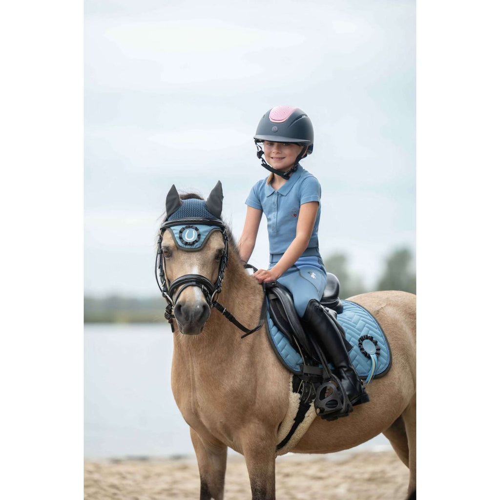 HKM Schabracke Nele Dressur Rauchblau