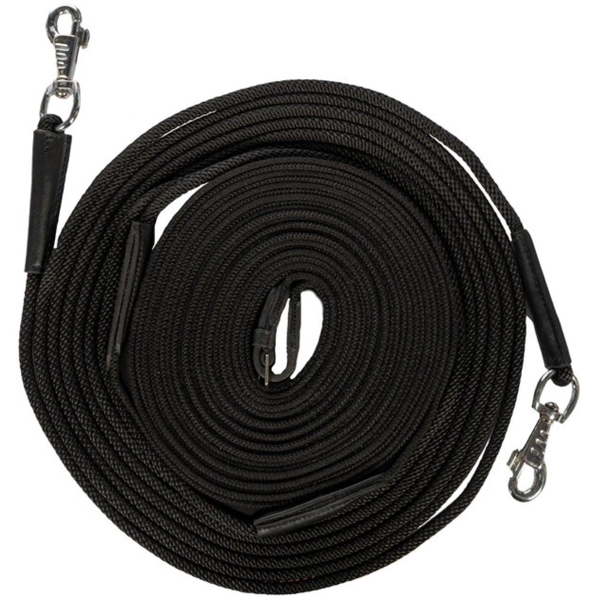 HKM Doppellonge Slim Schwarz