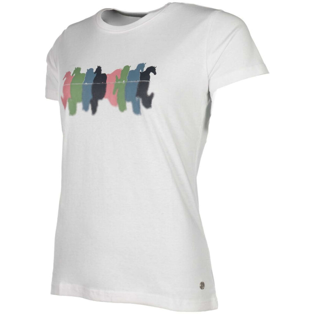 HKM T-Shirt Mirror Weiß