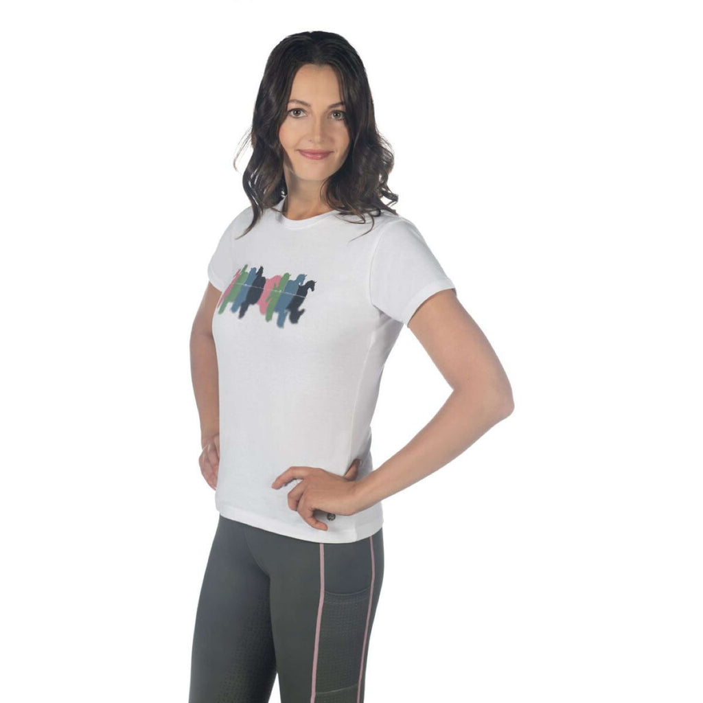 HKM T-Shirt Mirror Weiß