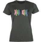 HKM T-Shirt Mirror Graugrün