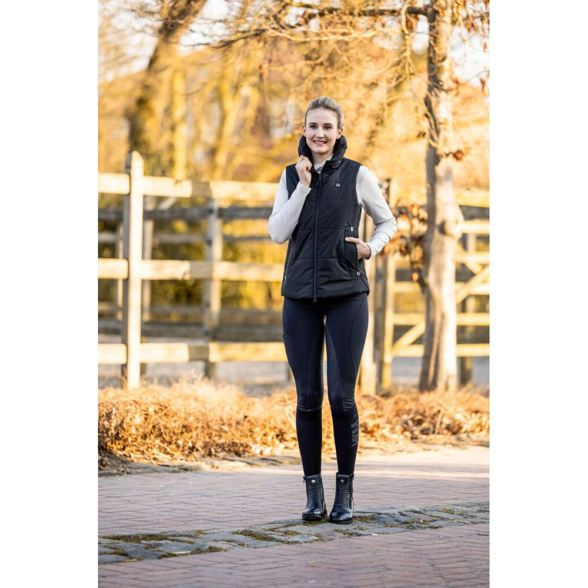 HKM Weste Canada Schwarz