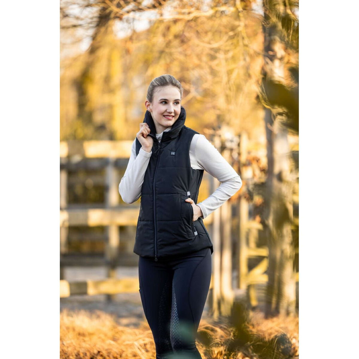 HKM Weste Canada Schwarz