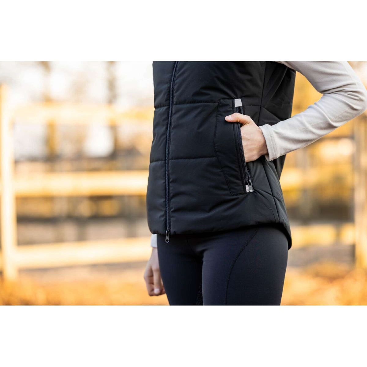 HKM Weste Canada Schwarz