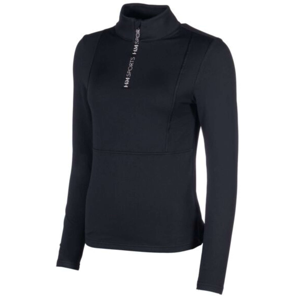 HKM Langarm Supersoft II Schwarz