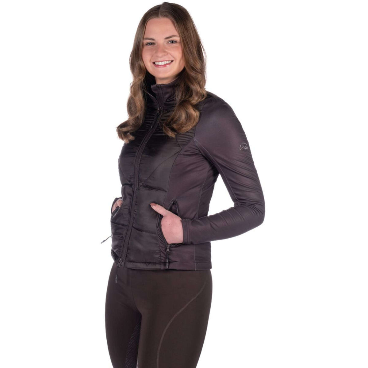 HKM Jacke Prag II Dunkelbraun