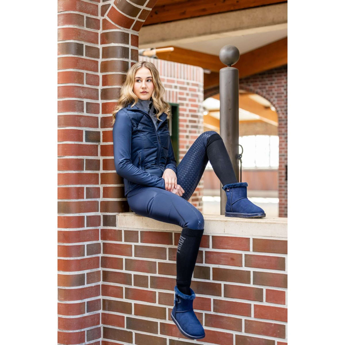 HKM Stiefel Allweather Davos Legolin Dunkelblau