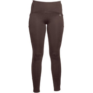 HKM Reitleggings Arezzo Full Grip Dunkelbraun