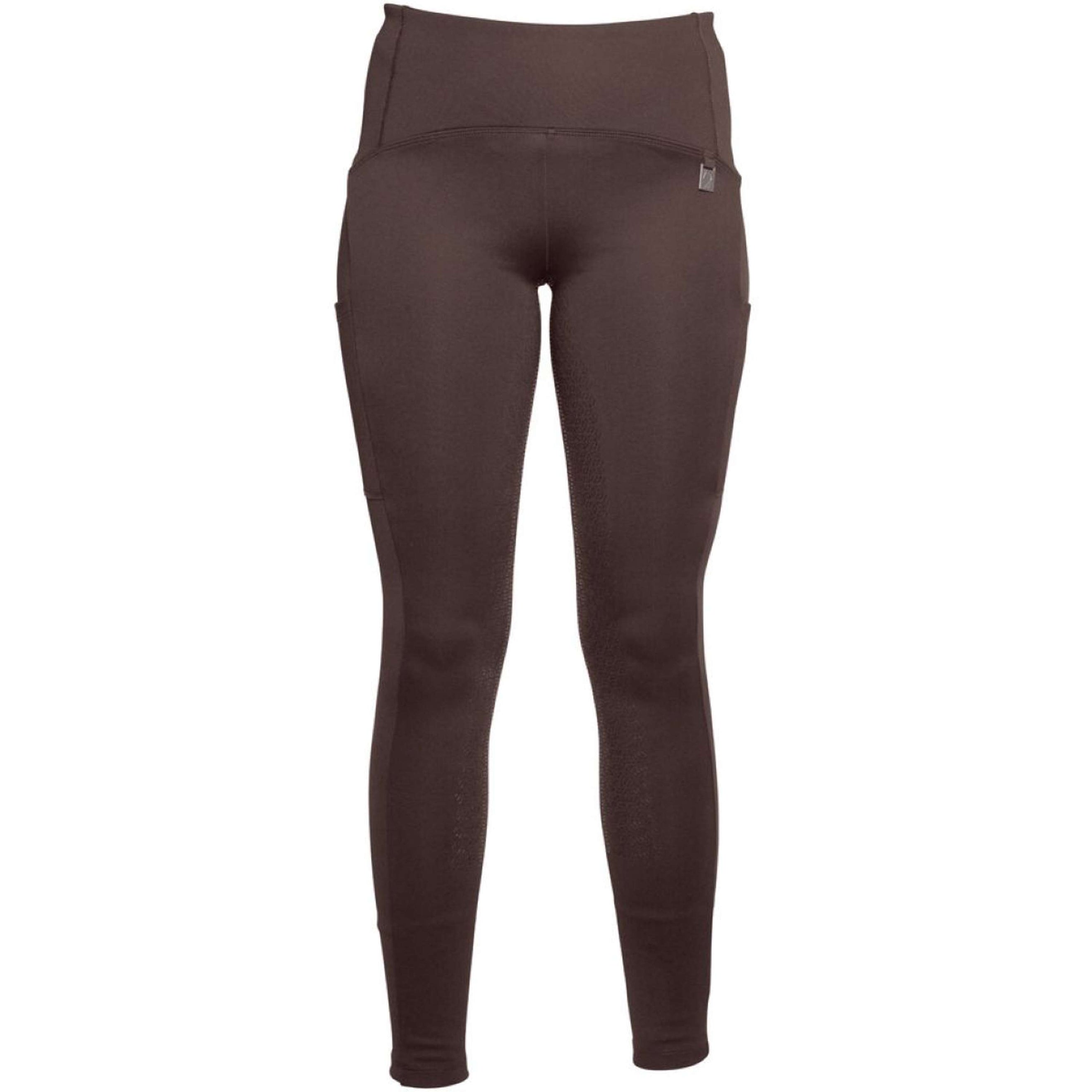 HKM Reitleggings Arezzo Full Grip Dunkelbraun HKM Reitleggings Arezzo Full Grip Dunkelbraun