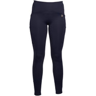 HKM Reitleggings Arezzo Full Grip Dunkelblau