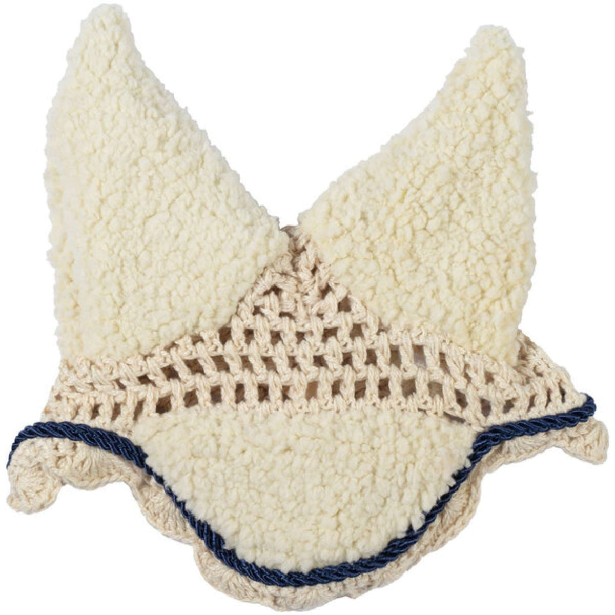 HKM Hobby Horsing Fliegenhaube Teddy Beige