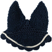 HKM Hobby Horsing Fliegenhaube Teddy Dunkelblau