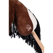 HKM Hobby Horse Professional Slim Line Weiß/Braun