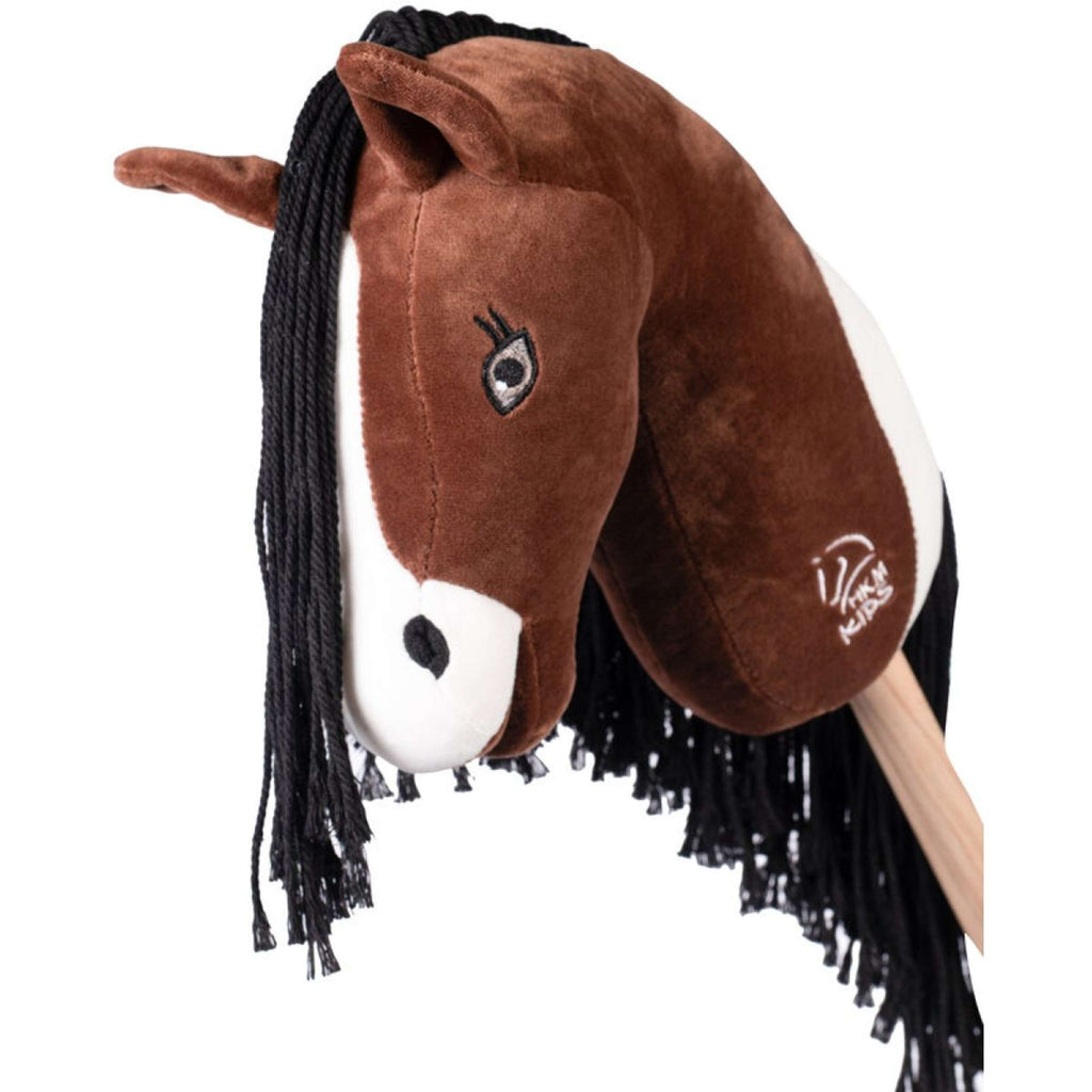 HKM Hobby Horse Professional Slim Line Weiß/Braun