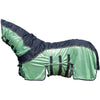 HKM Fliegendecke Comfort Rain Dunkelblau/grün