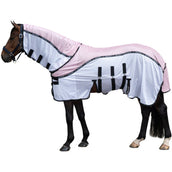 HKM Fliegendecke Light Rosa/Weiß