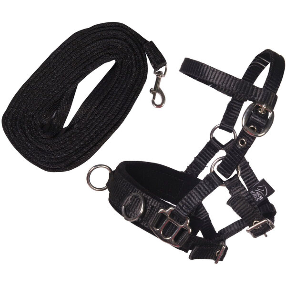 HKM Hobby Horsing Longierset Schwarz