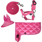 HKM Hobby Horsing Neon-Set Rosa