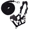 HKM Hobby Horsing Fleece Halfter Schwarz