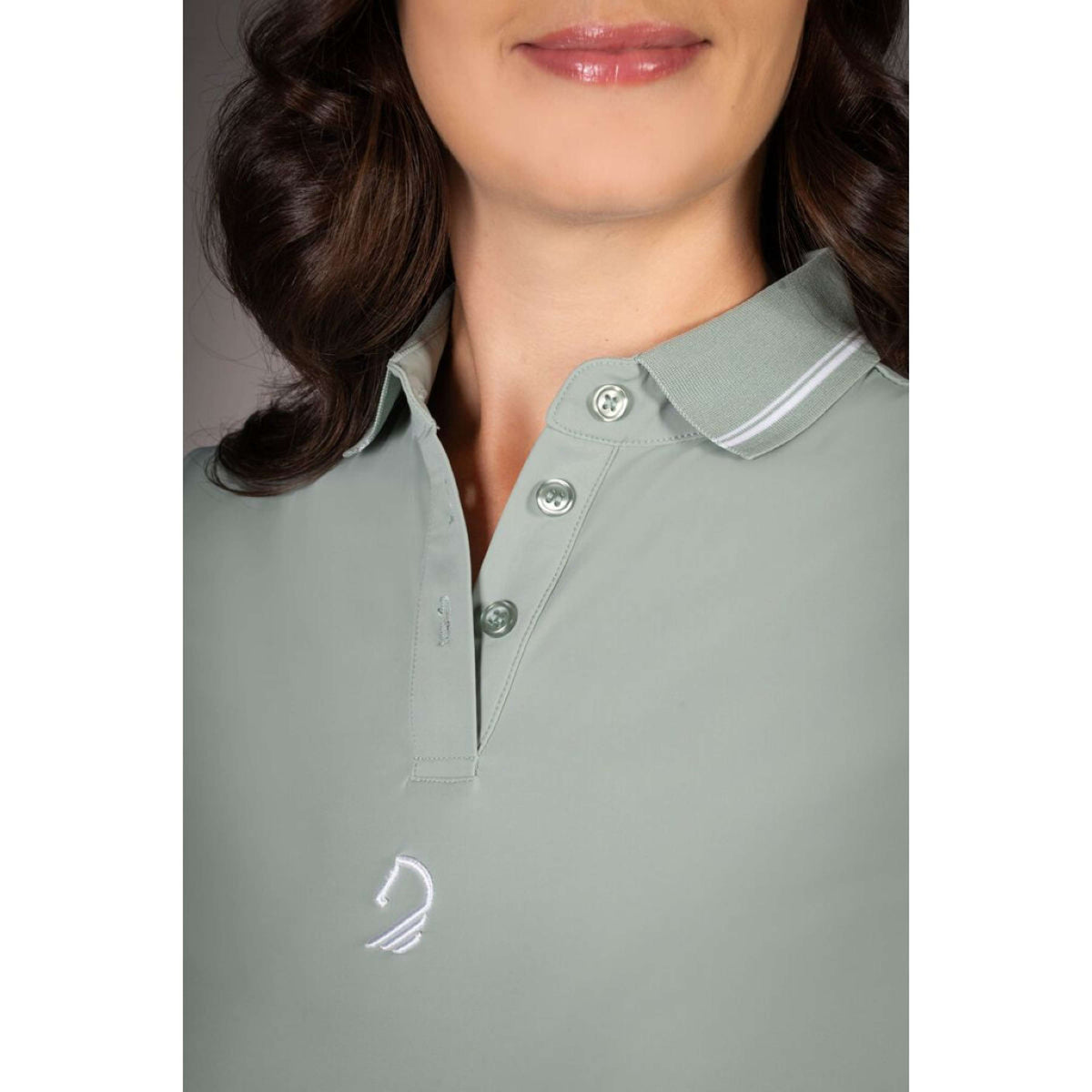 Lauria Garrelli Poloshirt Limone Salbei