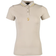 Lauria Garrelli Poloshirt Limone Grau/Beige