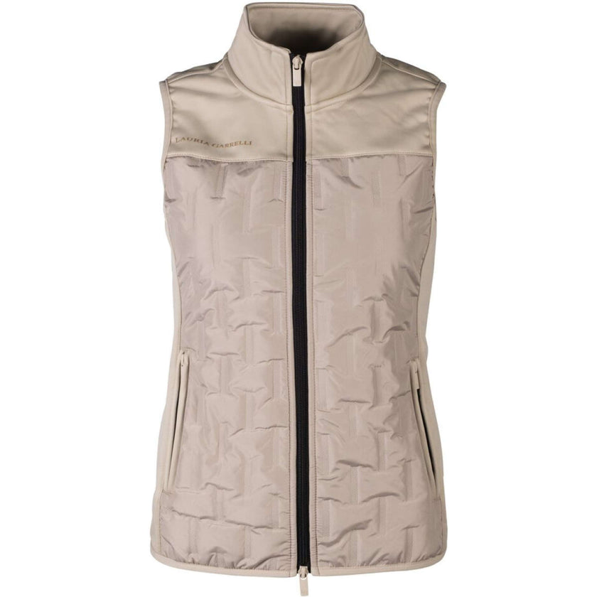 Lauria Garrelli Weste Limone Grau/Beige Lauria Garrelli Weste Limone Grau/Beige