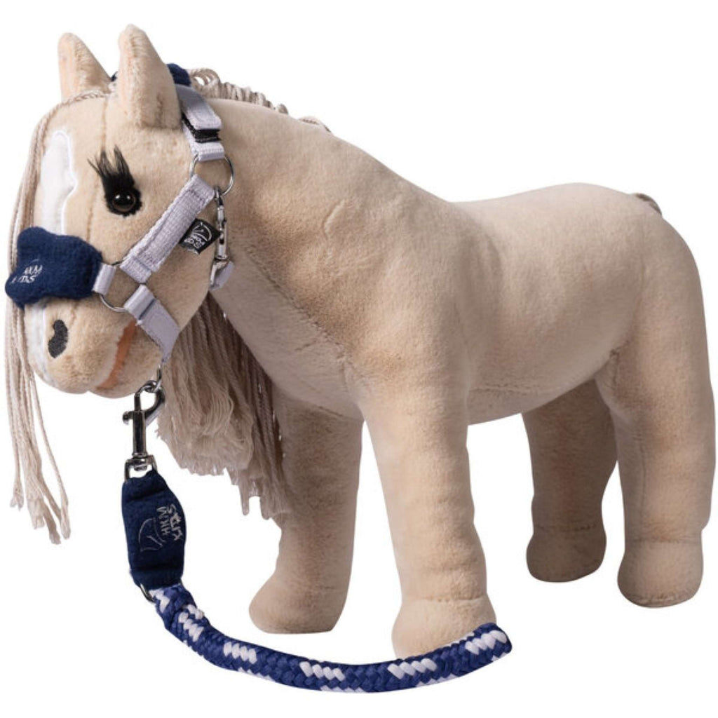 HKM Halfterset Cuddle Horse Grau/Blau