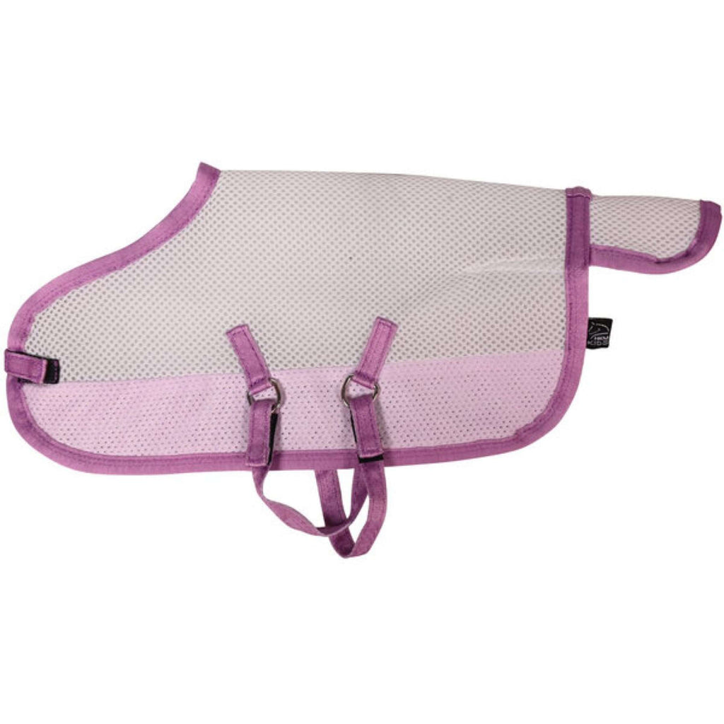HKM Fliegenmaske Cuddle Horse Hellrosa