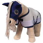 HKM Fliegenmaske Cuddle Horse Grau/Blau