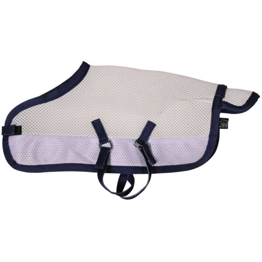 HKM Fliegenmaske Cuddle Horse Grau/Blau