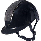 HKM Reithelm Lady Shield Brillant Schwarz/Silber