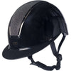 HKM Reithelm Lady Shield Brillant Schwarz/Silber
