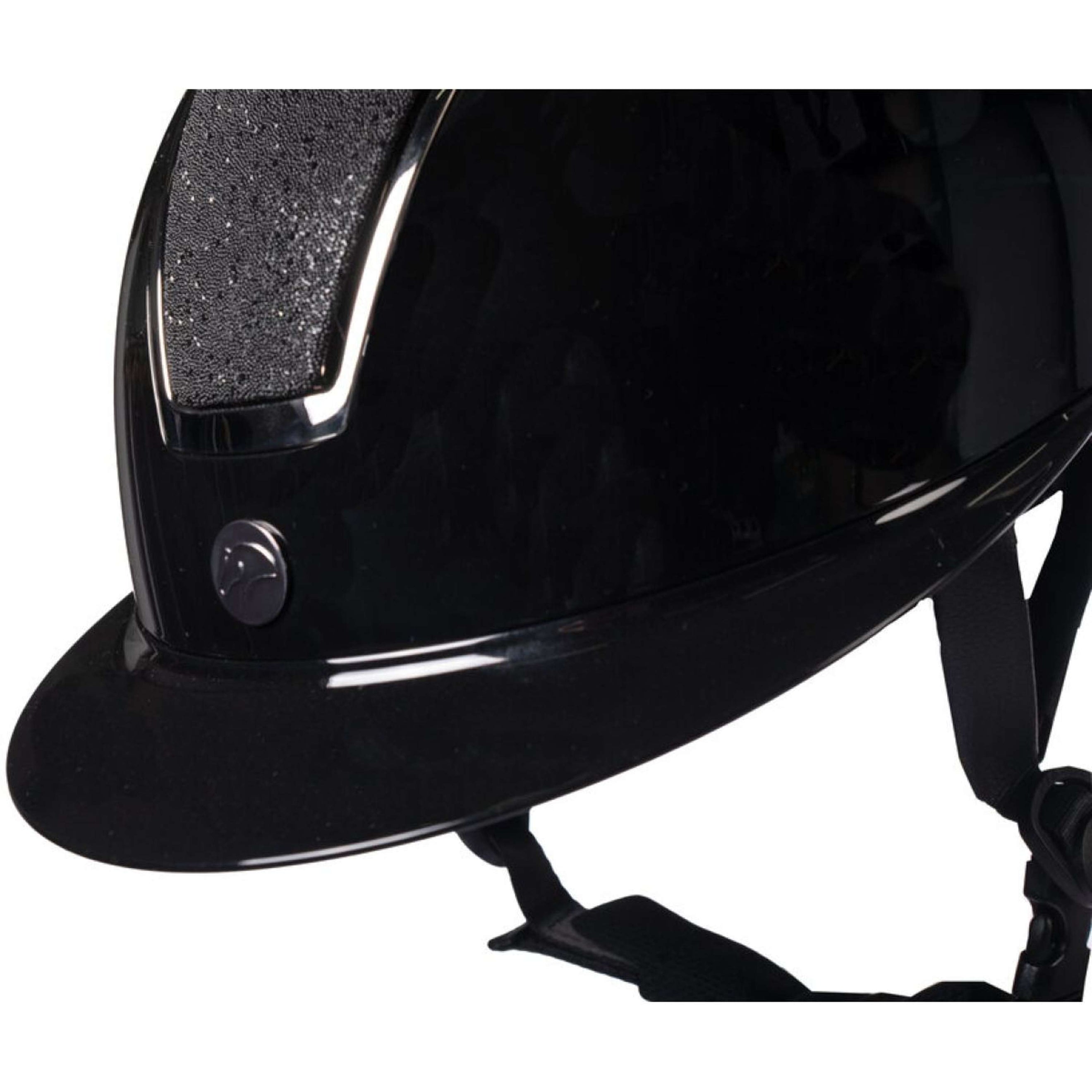 HKM Reithelm Lady Shield Brillant Schwarz/Silber HKM Reithelm Lady Shield Brillant Schwarz/Silber
