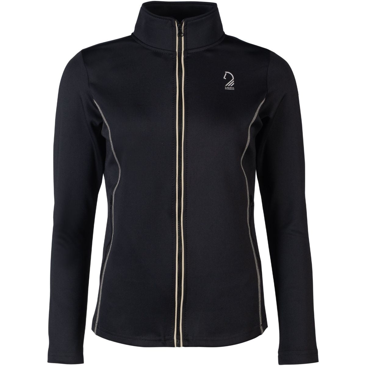 Lauria Garrelli Fleecejacke Limone Schwarz