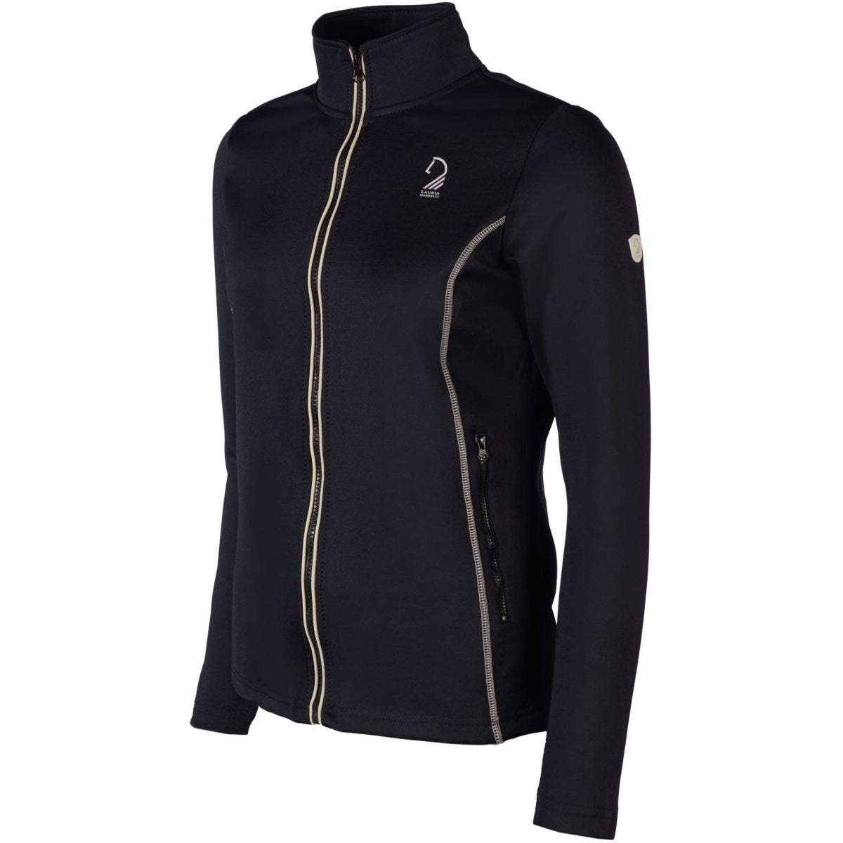 Lauria Garrelli Fleecejacke Limone Schwarz